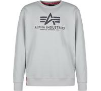 ALPHA INDUSTRIES Sweat-shirt gris / gris foncé, Taille L