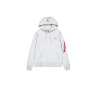 Alpha Industries Backprint Camo Print Hoodie pour homme Taille 2XL - Gris