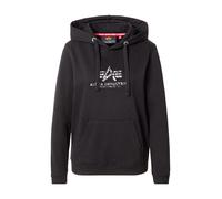 ALPHA INDUSTRIES Sweat-shirt gris / noir / blanc, Taille M