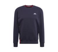 ALPHA INDUSTRIES Sweat-shirt marine / blanc, Taille XXL