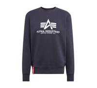 ALPHA INDUSTRIES Sweat-shirt marine / rouge / blanc, Taille M