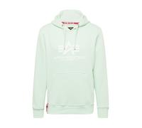 ALPHA INDUSTRIES Sweat-shirt menthe / blanc, Taille L