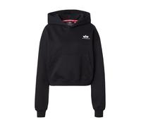 ALPHA INDUSTRIES Sweat-shirt noir / blanc, Taille L