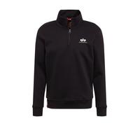 ALPHA INDUSTRIES Sweat-shirt noir / blanc, Taille XXL