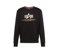ALPHA INDUSTRIES Sweat-shirt or / noir, Taille L