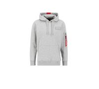 Alpha Industries Red Stripe Hoodie pour homme Taille S - Gris