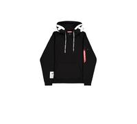 ALPHA INDUSTRIES Sweat-shirt rouge / noir / blanc, Taille M