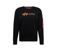Alpha Industries Label Chandail, noir, taille M pour homme