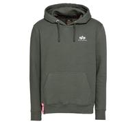 ALPHA INDUSTRIES Sweat-shirt sapin / rouge / blanc, Taille XXXL