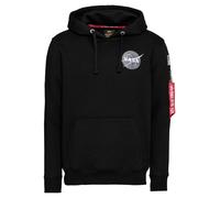 Alpha Industries Space Shuttle Hoodie pour homme Taille S - Noir