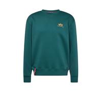 Alpha Industries Basic Small Logo Sweatshirt pour homme Taille XL - Vert
