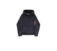 Alpha Industries Backprint Vintage Hoodie pour homme Taille S - Noir