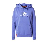 ALPHA INDUSTRIES Sweat-shirt violet clair / blanc, Taille XS