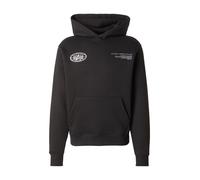 ALPHA INDUSTRIES Sweat-shirt 'World' noir / argent / blanc, Taille XXL