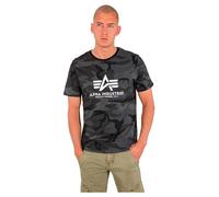 T-shirt Alpha Industries Basic Camo Noir 3XL