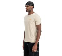 Alpha Industries Basic Small Logo T-Shirt pour homme Taille XL - Beige