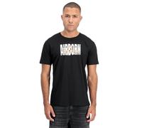 Alpha Industries Logo Airborn Short Sleeve T-shirt Noir 2XL Homme