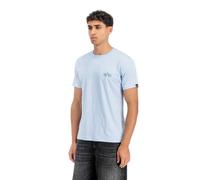 T-shirt imprimÃ© sur le dos Alpha Industries Signature Bleu 2XL