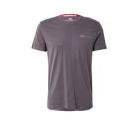 ALPHA INDUSTRIES T-Shirt 'Air Force Pilot' gris / graphite, Taille S