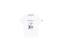 ALPHA INDUSTRIES T-Shirt 'Alpha Hawaii' marine / blanc, Taille XL