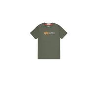Alpha Industries T-Shirt Alpha Label pour Hommes T-Shirt Homme (Lot de 1)