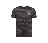 ALPHA INDUSTRIES T-Shirt anthracite / graphite / gris foncé / blanc, Taille XXL