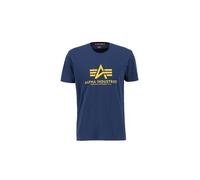 ALPHA INDUSTRIES T-Shirt 'Basic' bleu marine, Taille S