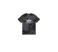 Alpha Industries Basic Camo Short Sleeve T-shirt Noir 2XL Homme