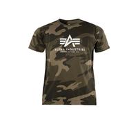 ALPHA INDUSTRIES T-Shirt 'Basic Logo' mélange de couleurs, Taille M