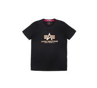 Alpha Industries T-shirt basique Foil Print noir/or XL