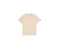 ALPHA INDUSTRIES T-Shirt beige / orange, Taille XL