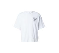 ALPHA INDUSTRIES T-Shirt 'Berlin Candy Bomber' noir / blanc, Taille L