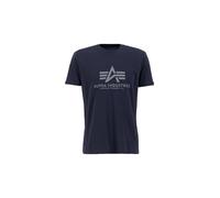 Alpha Industries Basic Short Sleeve T-shirt Bleu L Homme