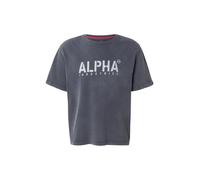 ALPHA INDUSTRIES T-Shirt bleu marine / gris clair, Taille XL
