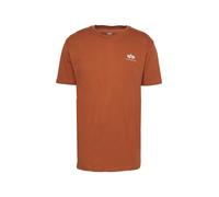 Alpha Industries Basic Small Logo T-Shirt pour homme Taille M - Marron