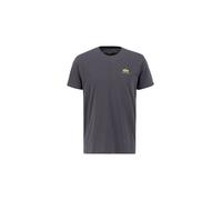 ALPHA INDUSTRIES T-Shirt citron / anthracite, Taille S