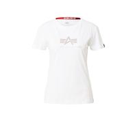 Alpha Industries T-shirt femme Crystal – or rose/argent/blanc – Taille M