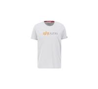 Alpha Industries Alpha Label T-Shirt pour homme Taille XL - Gris