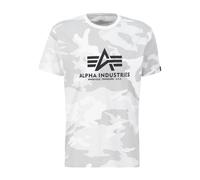 Alpha Industries Basic Camo Short Sleeve T-shirt Gris L Homme