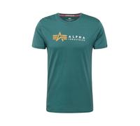 Alpha Industries Basic Mid Logo T-Shirt pour homme Taille S - Vert