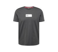 Alpha Industries Metal Plate T-Shirt pour homme Taille S - Gris