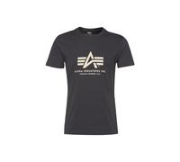 ALPHA INDUSTRIES T-Shirt graphite / blanc, Taille XL