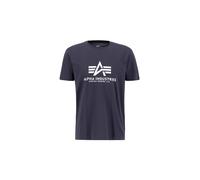 ALPHA INDUSTRIES T-Shirt gris foncé / blanc, Taille XXL