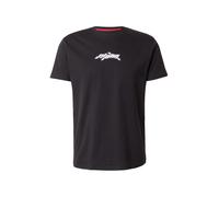 ALPHA INDUSTRIES T-Shirt gris / noir / blanc, Taille L