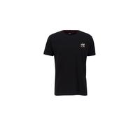 ALPHA INDUSTRIES T-Shirt gris / orange / noir / blanc, Taille M