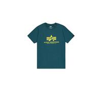 ALPHA INDUSTRIES T-Shirt jaune / pétrole, Taille M