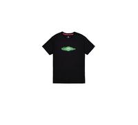 ALPHA INDUSTRIES T-Shirt 'Lightning' vert clair / noir / blanc, Taille XL