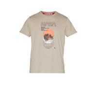 Alpha Industries NASA Orbit T-Shirt pour homme Taille S - Beige
