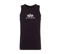 ALPHA INDUSTRIES T-Shirt noir / blanc, Taille L