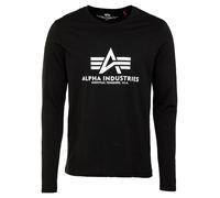 Alpha Industries Basic T Longsleeve Manches longues pour homme Taille XL - Noir